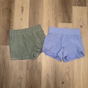 Lot of 2 Girls Athletic Shorts | Athletic Works & AVIA | Size M (8–10)